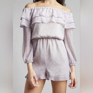 Express Gold & Lilac Romper